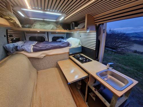 Off grid campervan fiat ducato mwb