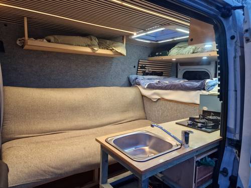 Off grid campervan fiat ducato mwb