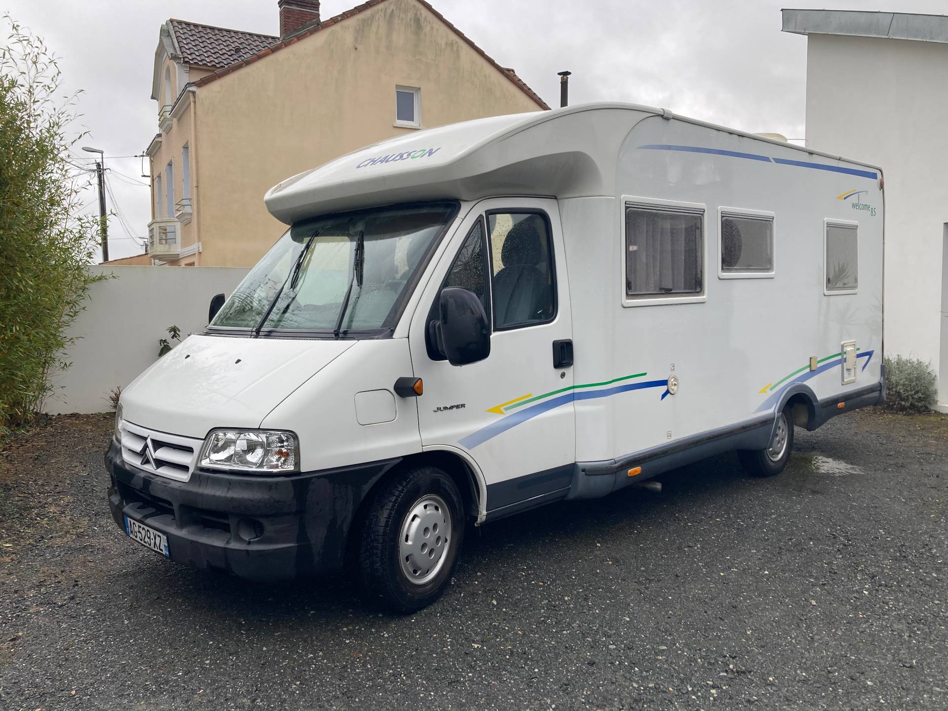 Camping-car de grands voyageurs région de Nantes