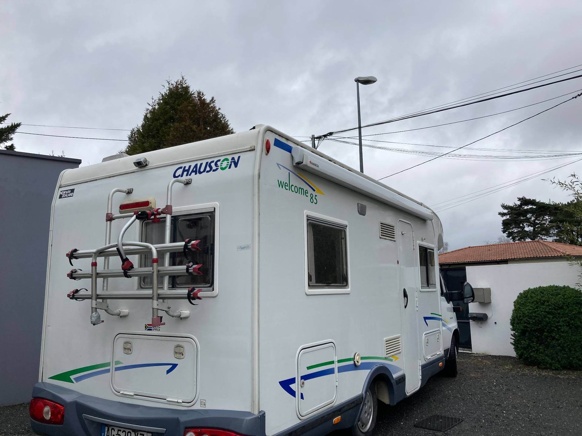 Camping-car de grands voyageurs région de Nantes
