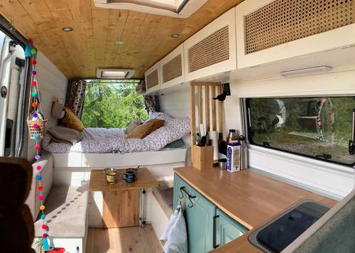 Volkswagen Crafter 177CV full converted 