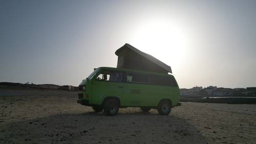 VW T3 Retro Green Vanana